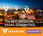 Ad for Vegas hotels