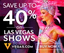 Ad for Vegas shows