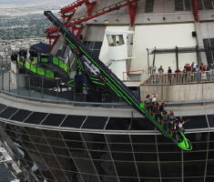 Big Shot : The World's highest thrill ride, Stratosphere, Las Vegas [Full  HD - Off-Ride] 