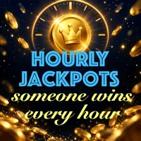 Banner ad for hourly slot jackpots